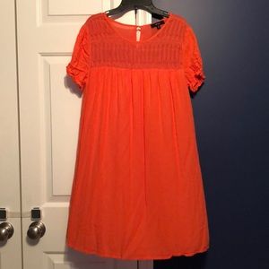 Orange dress
